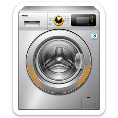 washing machine sticker