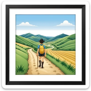 Camino de Santiago sticker