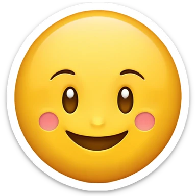 Nonchalant emoji  sticker