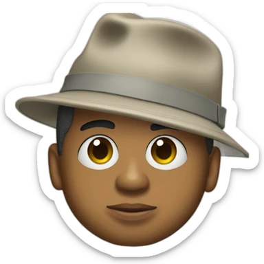 jay z with a hat sticker