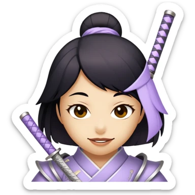 Gentle Samurai sticker