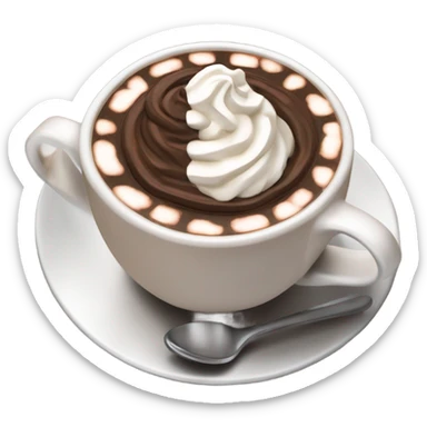 Hot chocolate  sticker