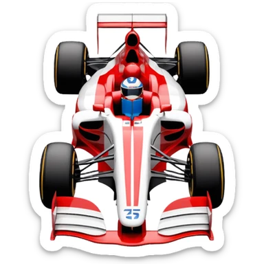 sauber formula 1 car sticker