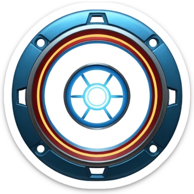 Iron man arc reactor sticker