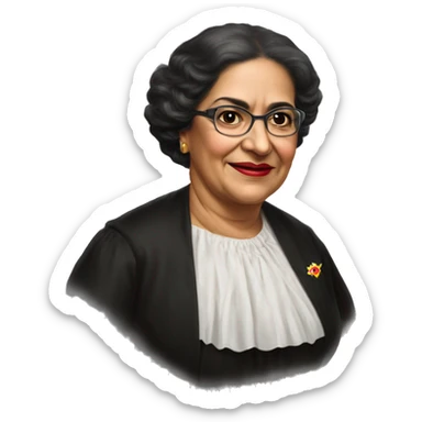 Julia Constancia de Burgos García was a Puerto Rican poet. As an advocate of Puerto Rican independence, she served as Secretary General of the Daughters of Freedom, the women's branch of the Puerto Rican Nationalist Party.  sticker