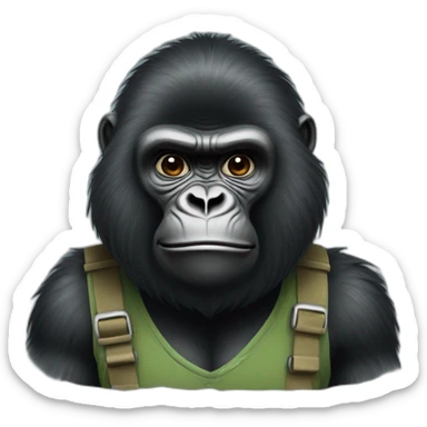 Gorille sticker