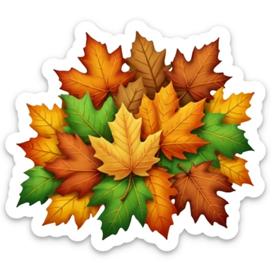 Fall Emoji sticker