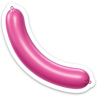 balloon sausage  sticker