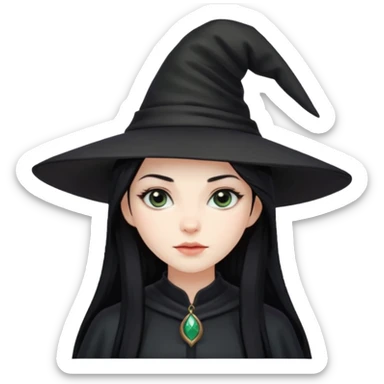 Witch Girl sticker