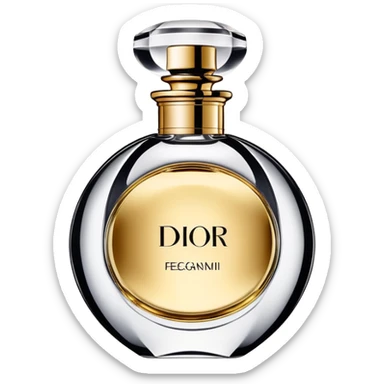 Dior parfum sticker