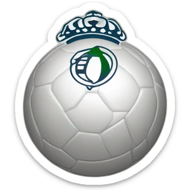 Real Madrid logo had sticker