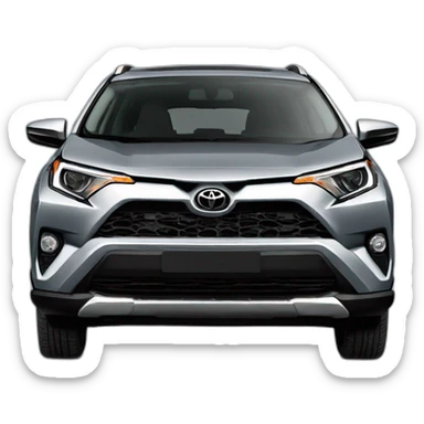 toyota RAV4 2018 METAL GREY sticker