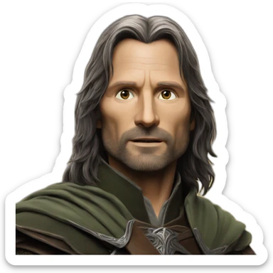 aragorn sticker