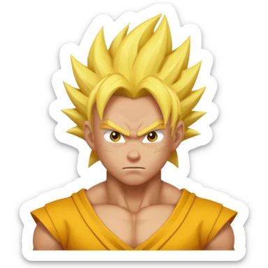 super saiyan sticker