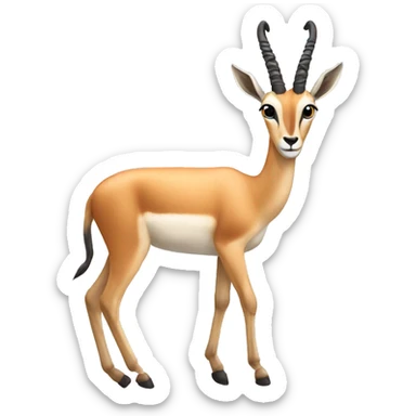 Gazelle  sticker