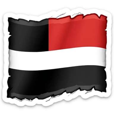 Hazi German flag 1945 sticker