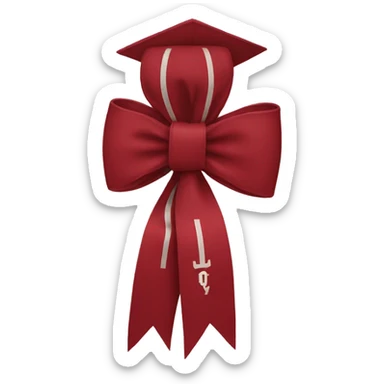 university of oklahoma bow sticker