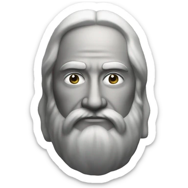 a stone from St. Petersburg sticker