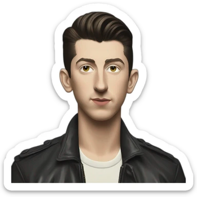 alex turner arctic monkeys sticker