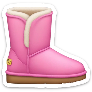 Pink uggs sticker