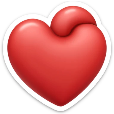 create a heart whit this hex color #fcdcc6 sticker