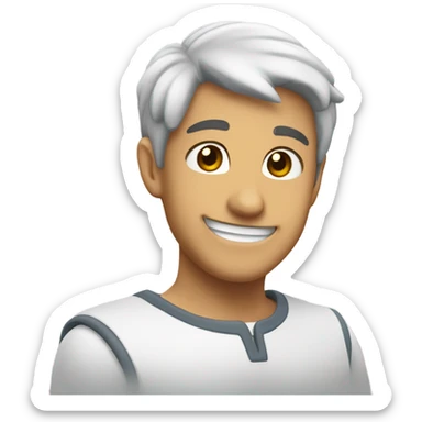 Delfino sorridente sticker