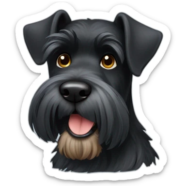 Black Schnauzer sticker