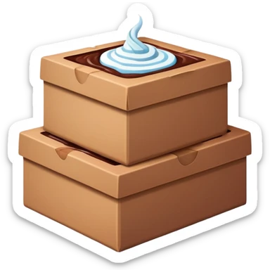 boxes of hot chocolate sticker