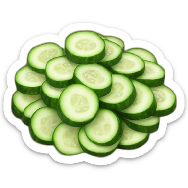 japanese cucumber salad sticker