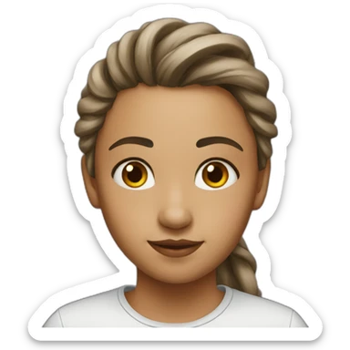 1girl, highest quality sticker