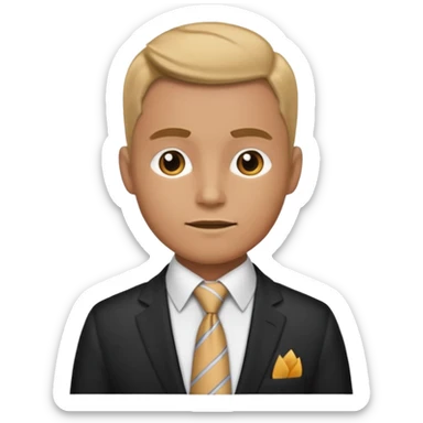 tie needle, tie, pocketsquare sticker