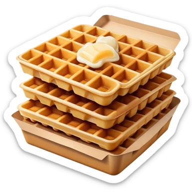Chick-fil-a waffle fries  sticker