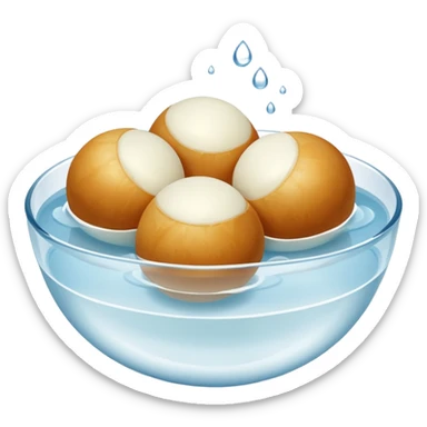 3 mozzarelle con un po di acqua sticker