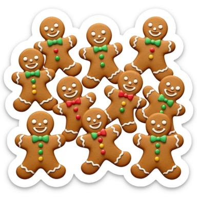 Gingerbreads sticker