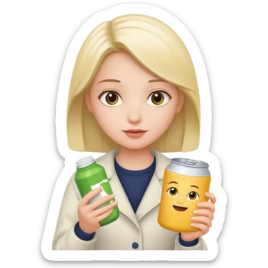 girl with zyns sticker