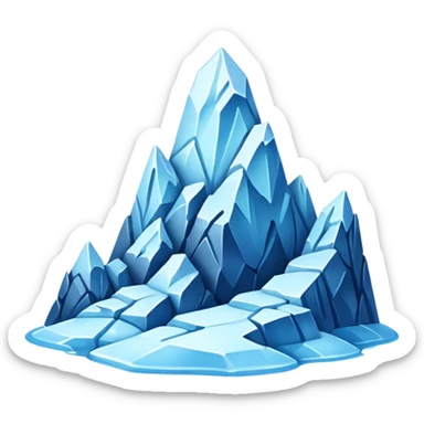 glacier sticker