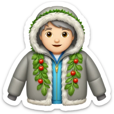 salad herring under a fur coat sticker