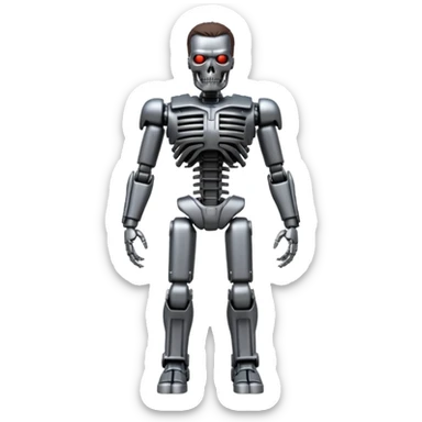 fullbody terminator T-800 sticker