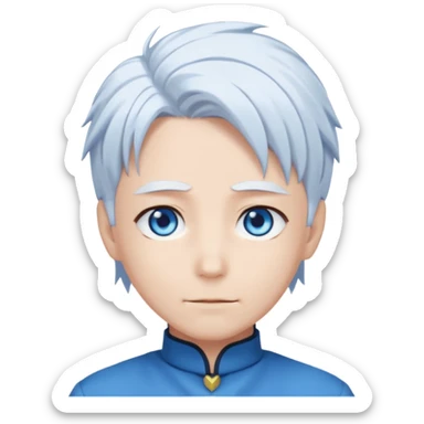 Gojo sorcerer icon sticker