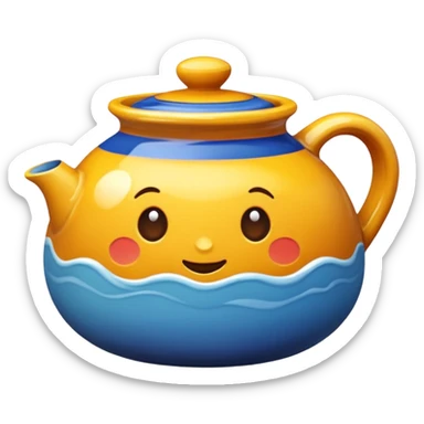 PAINT ON CERAMIC sticker