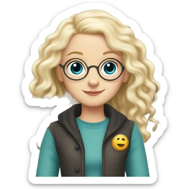 luna lovegood  sticker