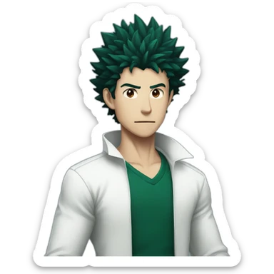 Villain-dark izuku sticker