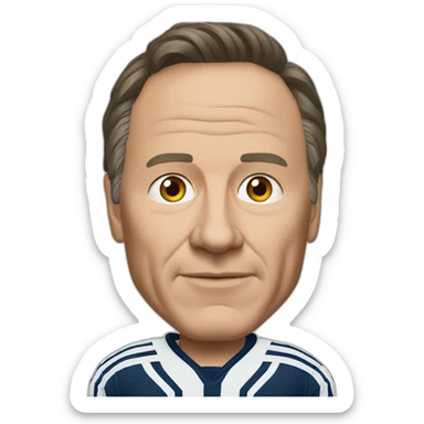 François Legault who plays sports sticker