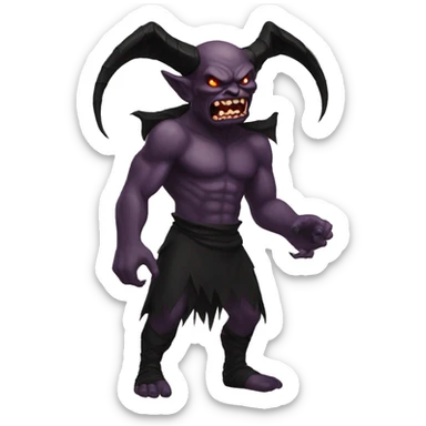 demon sticker