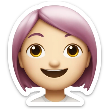 momo smiling sticker