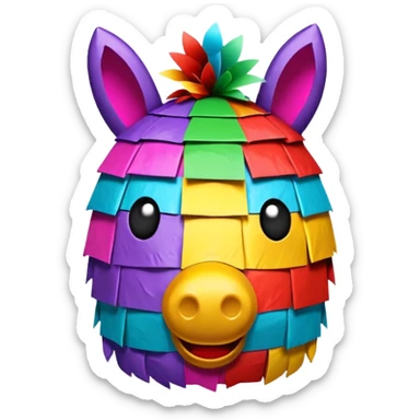 Piñata sticker