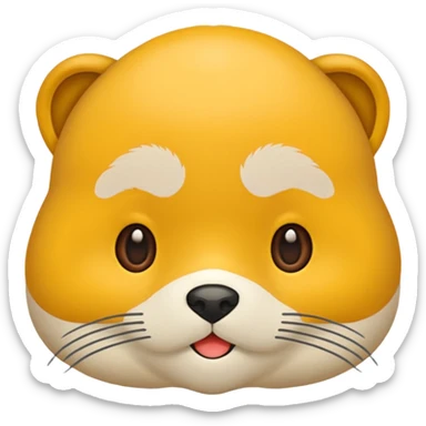 쌍둥이가 모자를 쓰고있는 이모지를 만ㄷ sticker