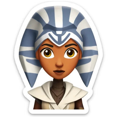 Ahsoka from Star wars sticker