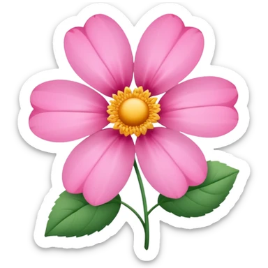 fiore rosa  sticker