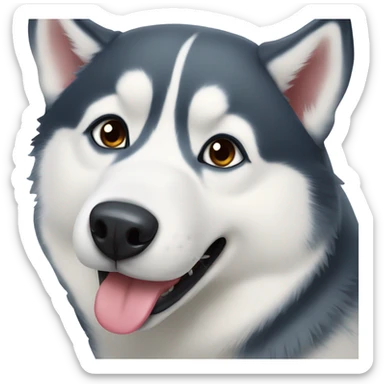 Siberian husky  sticker